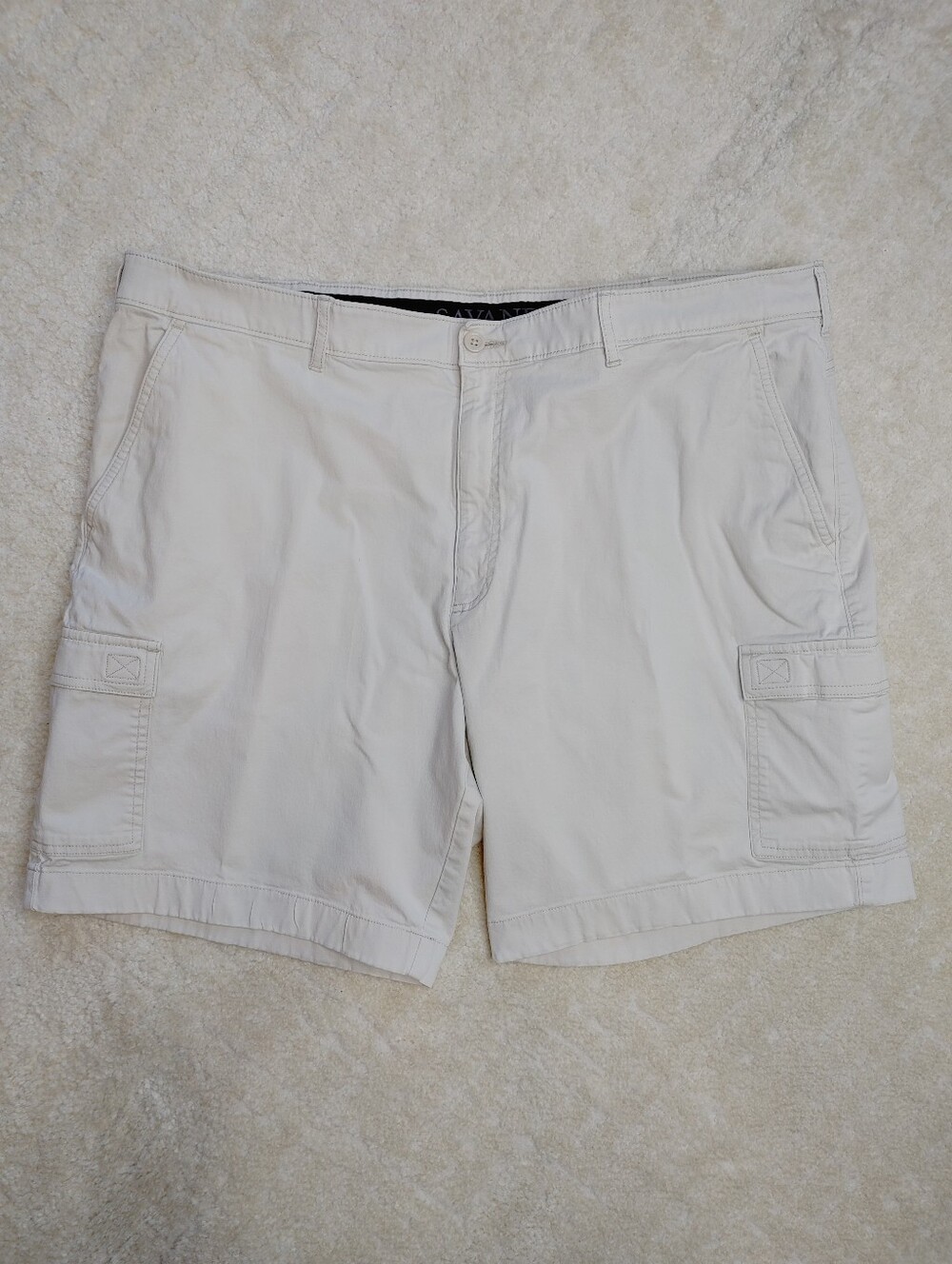 SAVANE CARGO SHORTS, TAN 42